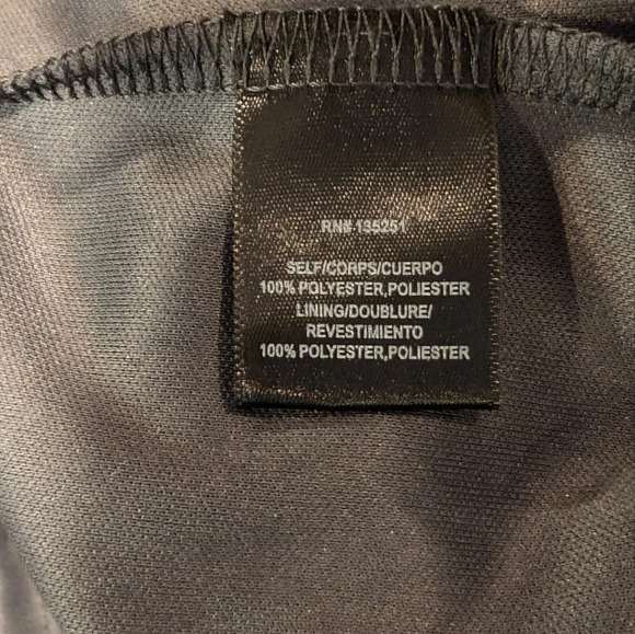 NWOT Fraiche by J Gray long sleeve faux wrap dress size xl - Picture 8 of 8